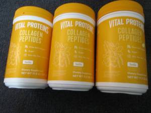 lot 183 image: 3- 11.5 oz Collagen Peptide Supplem...