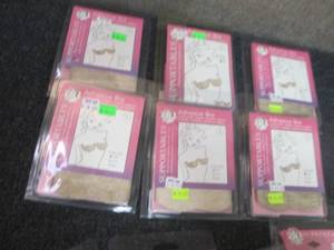 lot 195 image: 6- 3 pr Supportables Adhesive Bras ...