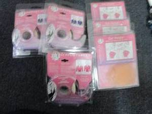 lot 213 image: 3 Supportables Tape & Gel Petals...