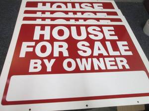 lot 230 image: 4 each 2 Sided House for Sale by Ow...