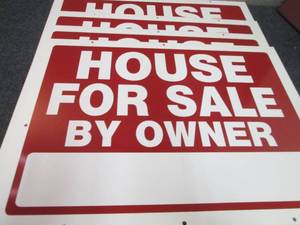 lot 233 image: 4 each 2 Sided House for Sale by Ow...