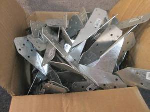 lot 235 image: Box of Thurricane Ties...