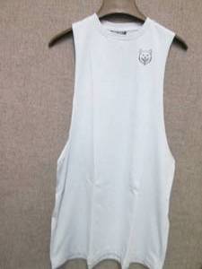 lot 293 image: 4 Medium Gym Wolf Athletic Tanks NW...