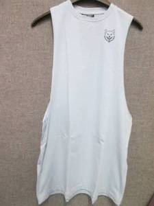 lot 295 image: 4 Small Gym Wolf Athletic Tanks NWT...