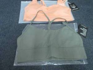 lot 305 image: 2 Large Gym Wolf Sports Bras...