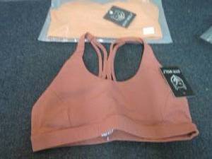 lot 307 image: 2 Large Gym Wolf Sports Bras...