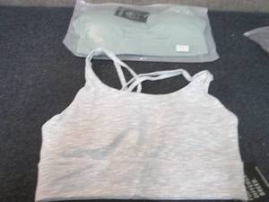 lot 309 image: 2 Large Gym Wolf Sports Bras...