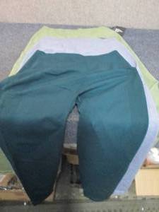 lot 310 image: 3 pr High Waisted Gym Wolf XL Scrun...