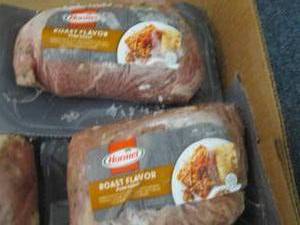 lot 341 image: CC 2- FROZEN Hormel Roast Flavor Ro...