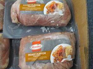 lot 343 image: CC 2- FROZEN Hormel Roast Flavor Ro...