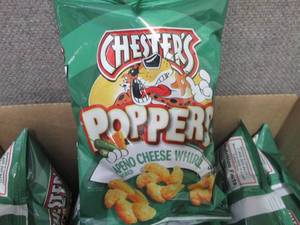 lot 365 image: 12- 2 oz Chesters Jalapeno Cheese ...