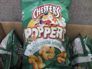 lot 367 image: 12- 2 oz Chesters Jalapeno Cheese ...