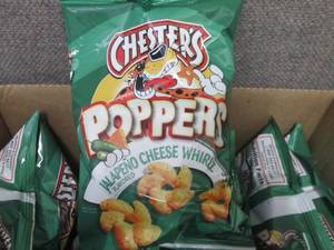 lot 368 image: 12- 2 oz Chesters Jalapeno Cheese ...