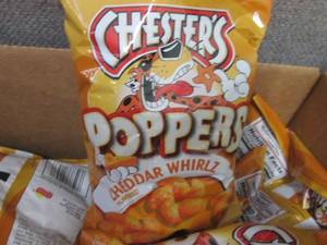 lot 372 image: 12- 2 oz Chesters Cheddar Whirlz P...