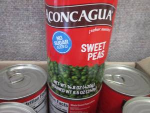 lot 388 image: 12- 14.8 oz Aconcagua Sweet Peas...
