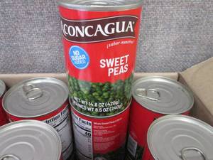 lot 391 image: 12- 14.8 oz Aconcagua Sweet Peas...