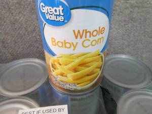 lot 410 image: 12- 15 oz Great Value Whole Baby Co...