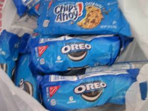 lot 434 image: 12 pks Oreos & Chips Ahoy...