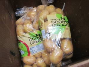 lot 460 image: 2- 10 lb  Potatoes...