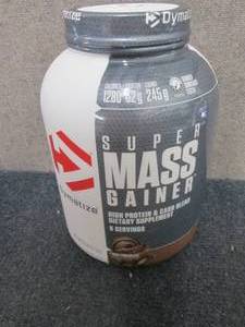 lot 463 image: 6 lb Dymatize Super Mass Gainer Ric...