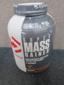 lot 464 image: 6 lb Dymatize Super Mass Gainer Ric...