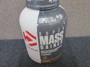 lot 465 image: 6 lb Dymatize Super Mass Gainer Ric...