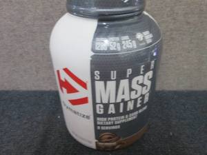 lot 466 image: 6 lb Dymatize Super Mass Gainer Ric...