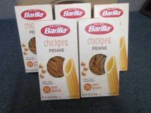 lot 473 image: 5- 8.8 oz Barilla Chickpea Penne Pa...