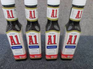 lot 503 image: 4- 5 oz A1 Original Sauce...