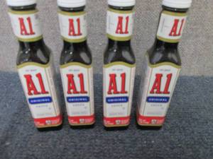 lot 504 image: 4- 5 oz A1 Original Sauce...