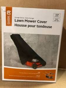 Classic Accessories Walk Behind Lawn Mower Cover   Customer Returns See Pictures