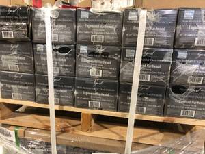Pallet of Home Decorators Collection Nobelford Oak 12mm T x 7.56 in. W Waterproof Laminate Wood Flooring (15.95 sq. ft.Case)  Customer Returns See Pictures