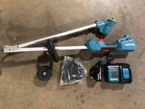 Makita LXT 18V Lithium-Ion Brushless Cordless String Trimmer Kit    Customer Returns See Pictures