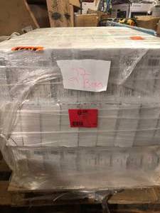 27 Boxes of Hickory Wood Beige 8 in. x 36 in. Porcelain Floor and Wall Tile (27 cases  419.58 sq. ft.  Pallet) by Florida Tile Home Collection  Customer Returns See Pictures
