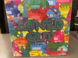 lot 8 image: Zoned Out Board Game by Grey Fox Games - New