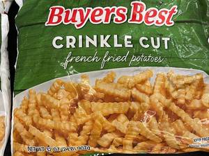 G - Buyers Best Crinkle Cut French Fried Potatoes - 4 Bags