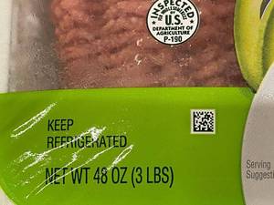 F - Jennie-O Fresh Ground Turkey, 93% Lean, 7% Fat, 48oz