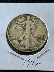 1942-S Walking Liberty Half Dollar