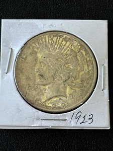 1923 Peace Dollar