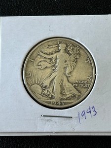 1943 Walking Liberty Half Dollar