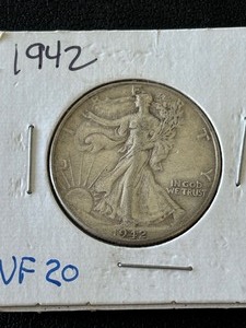 1942 Walking Liberty Half Dollar