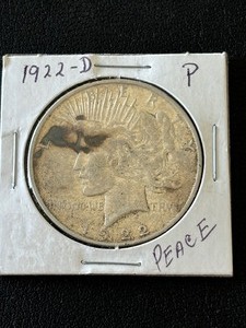 1922-D Peace Dollar