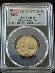 2022-S Maya Angelou Quarter PCGS MS66