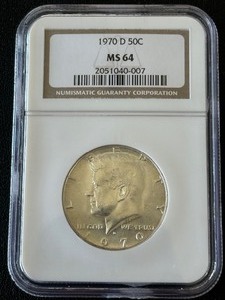 1970-D Kennedy Half Dollar NGC MS64