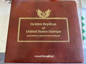 Set of Gold Foil Stamps