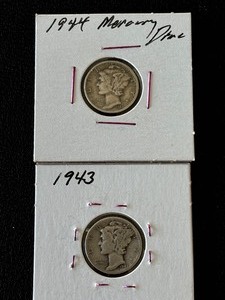 Mercury Silver Dimes