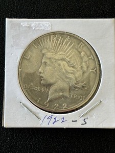 1922-S Peace Dollar