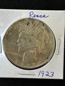 1923 Peace Dollar