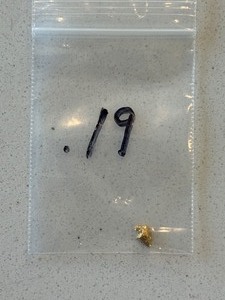 Gold Nugget .19 Grams