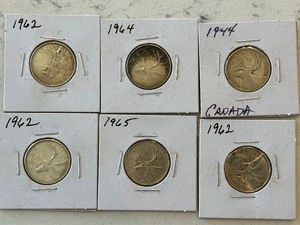 Canadian Silver Quarters
